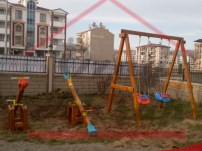 Ahşap Çocuk Oyun Parkı - Gemi Salıncak Eki