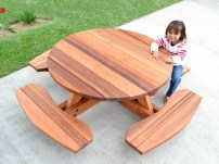 Ahşap Çocuk Piknik Masası - 2